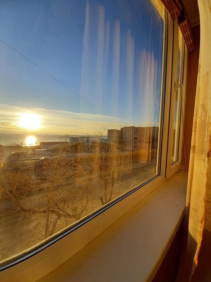 Flat with the sea view Lejlighed Aktau  Eksteriør billede